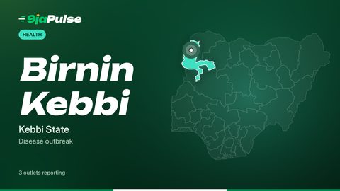 9jaPulse graphic: map of Nigeria highlighting Birnin Kebbi, Kebbi State
