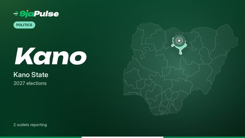 9jaPulse graphic: map of Nigeria highlighting Kano, Kano State