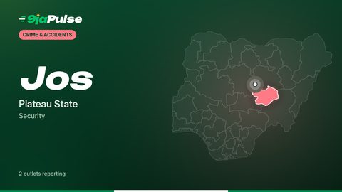 9jaPulse graphic: map of Nigeria highlighting Jos, Plateau State