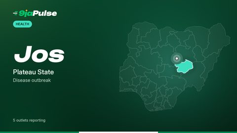 9jaPulse graphic: map of Nigeria highlighting Jos, Plateau State