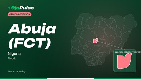 9jaPulse graphic: map of Nigeria highlighting Abuja (FCT), Nigeria