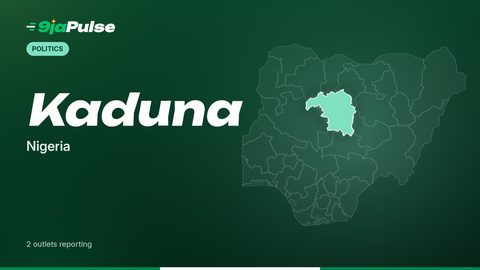 9jaPulse graphic: map of Nigeria highlighting Kaduna, Nigeria