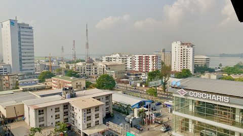 Lagos, Nigeria – Lagos city sky view