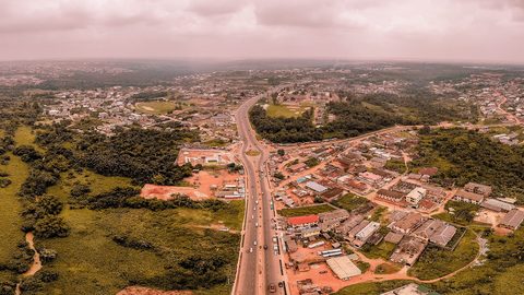 Ogun State, Nigeria – Road Transportation in Sagamu