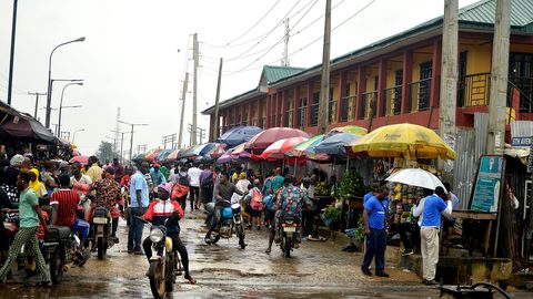 Lagos, Nigeria – Gowon Estate area, Egbeda, Lagos-Nigeria