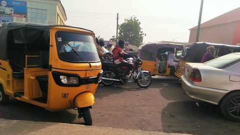 Gombe State, Nigeria – CARS IN QUEU DUE TO HIGH DEMAND OF PETROLEUM AT NNPC GOMBE1