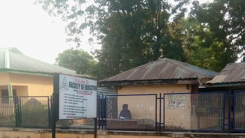 Ahmadu Bello University, Nigeria – Front view of the faculty of education Ahmadu Bello University Zaria