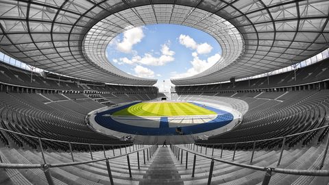 Illustrative photo: stadium, olympic stadium, structure