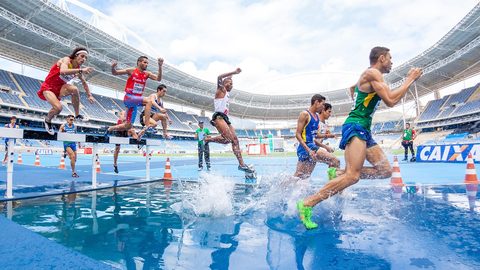 Illustrative photo: action, athletes, competition
