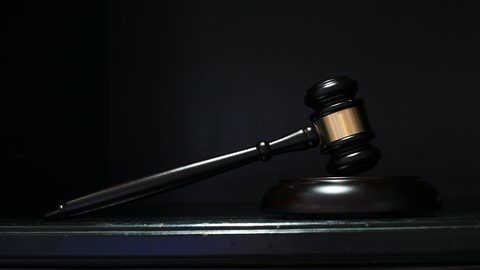 Illustrative photo: gavel, usa, flag