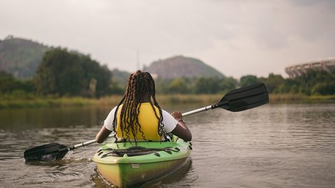 Illustrative photo: kayak, kayaking, paddle