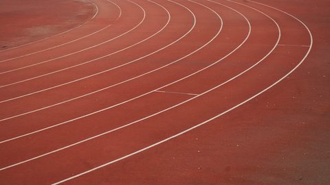 Illustrative photo: track, field, lanes