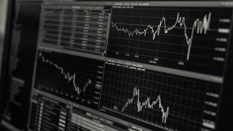 Illustrative photo: stock, trading, monitor